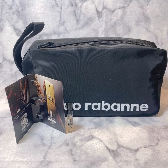 Paco Rabanne 1Million Gift Set - 3pc Toiletry Pouch, Shower Gel, Sample, NEW - Picture 6 of 13